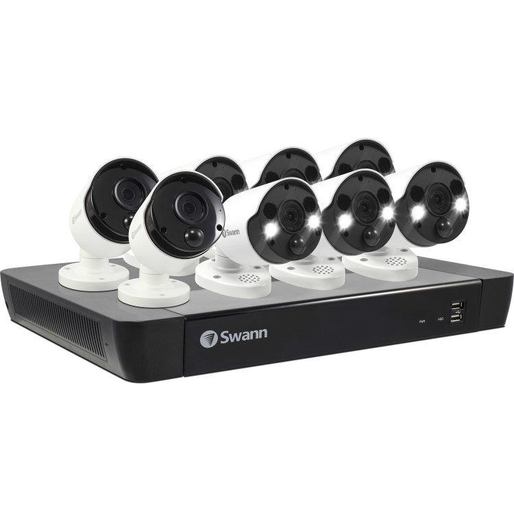 Swann 8 Camera 4K Ultra HD NVR CCTV System with 2TB HDD
