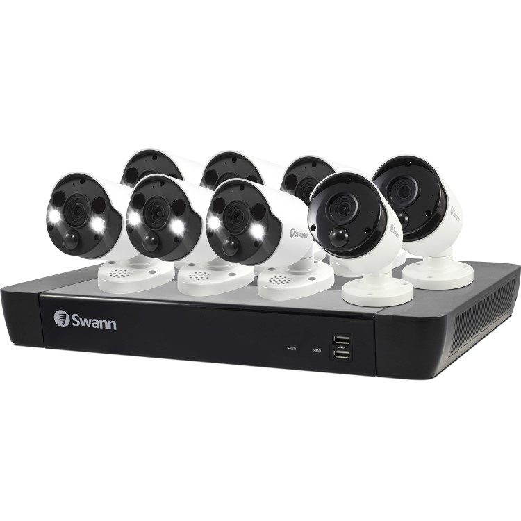 Swann 8 Camera 4K Ultra HD NVR CCTV System with 2TB HDD