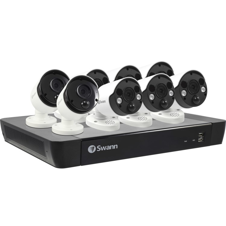 Swann 8 Camera 4K Ultra HD NVR CCTV System with 2TB HDD