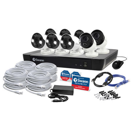 Swann 8 Camera 4K Ultra HD NVR CCTV System with 2TB HDD