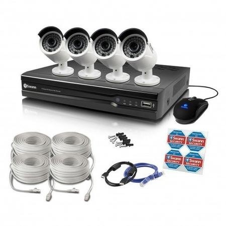 Swann CCTV System Channel 4MP NVR with x 4MP Cameras 2TB