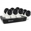 GRADE A1 - Swann CCTV System - 8 Channel 5MP NVR with 8 x 5MP Thermal Sensing Cameras &amp; 2TB HDD