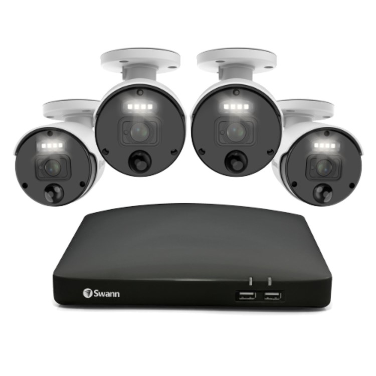 Swann 8 Camera 4K Ultra HD NVR CCTV System - 2TB HDD