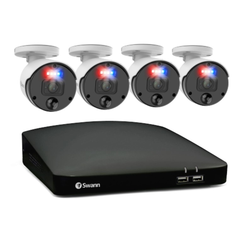 Swann 8 Camera 4K Ultra HD NVR CCTV System - 2TB HDD