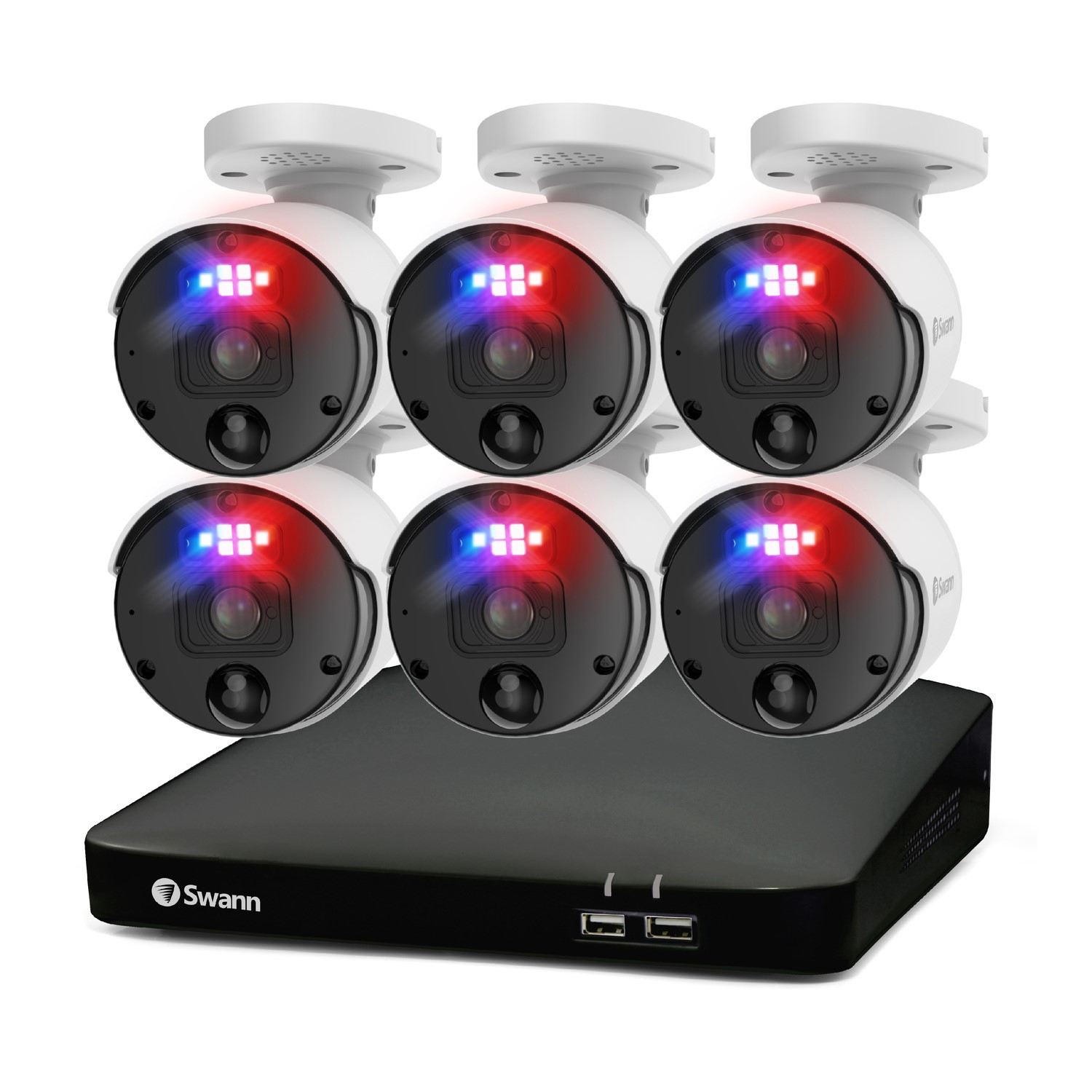 swann security 6 cameras