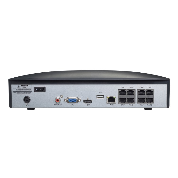 Swann 6 Camera 12MP Mega HD NVR CCTV System with 2TB HDD