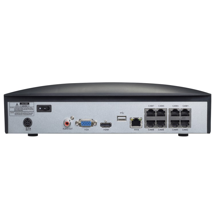 Swann 8 Channel 4K Ultra HD Network Video Recorder with 2TB HDD