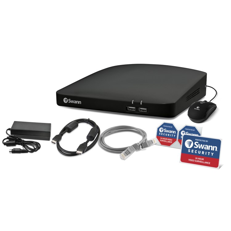 Swann 8 Channel 4K Ultra HD Network Video Recorder with 2TB HDD