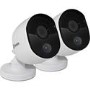 Swann 1080p Heat Sensing White Analogue Bullet Camera - 2 Pack