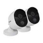 Swann 1080p Heat Sensing White Analogue Bullet Camera - 2 Pack