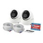 GRADE A2 - Swann 1080p Thermal Sensing Analog Dome Camera - 2 Pack