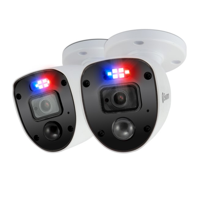 Swann 1080p HD Enforcer Analogue Bullet CCTV Security Camera - 2 Pack
