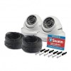 Swann PRO-H856 1080p HD Multi-Purpose Day/Night Dome Camera - Night vision up to 100ft - Twin Pack