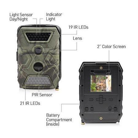 Swann Outback 12MP 1080p HD Wildlife Trail Camera