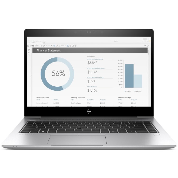 Refurbished HP EliteBook x360 1030 G2 Core i5 7th gen 8GB 512GB 13.3 Inch Windows 10 Professional Convertible Laptop