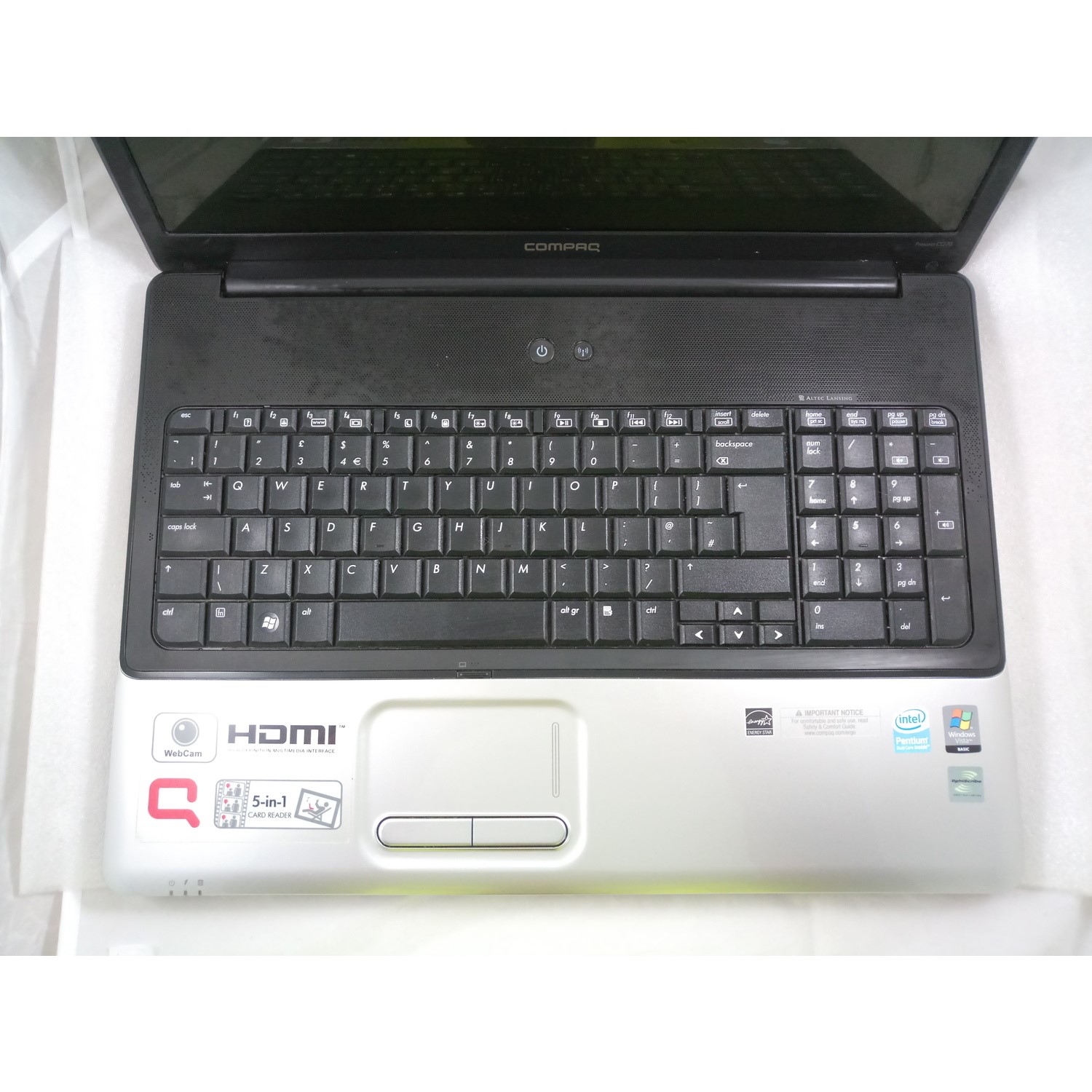 Tastiera Hp Compaq Presario CQ61-110EB Originale Italiana per Portatile Tastiera Hp Compaq Presario CQ61-110EB Originale Italiana per Portatile