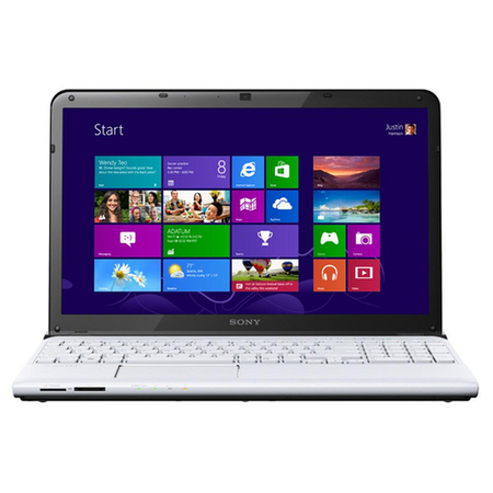 Refurbished Sony SVE1512B1EW Core I3-3110M 4GB 750GB Windows 10 15.6" Laptop
