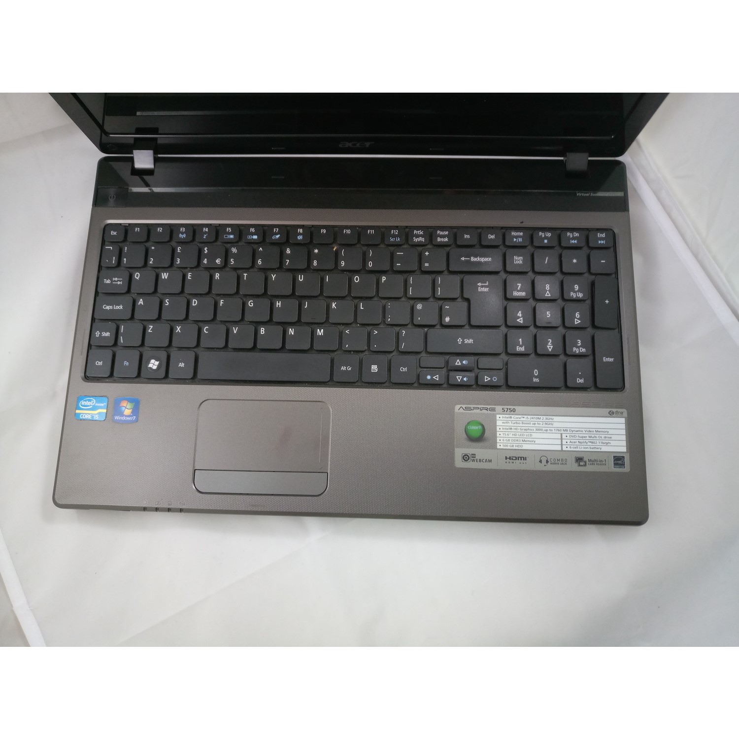 Acer Aspire 5750 core i5 Ram6GB SSD256 Ноутбук Aser Aspire 5750