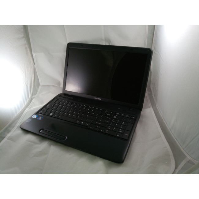 Refurbished TOSHIBA C650-15C INTEL CELERON 3GB 250GB 15.6 Inch Windows 10 Laptop