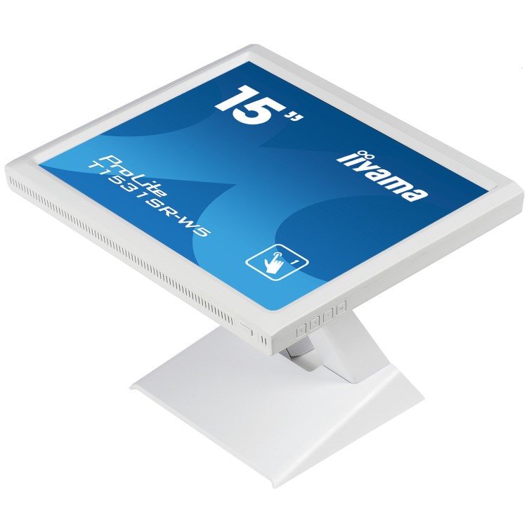 Iiyama ProLite T1531SR-W5 15" White HDMI Touchscreen Monitor