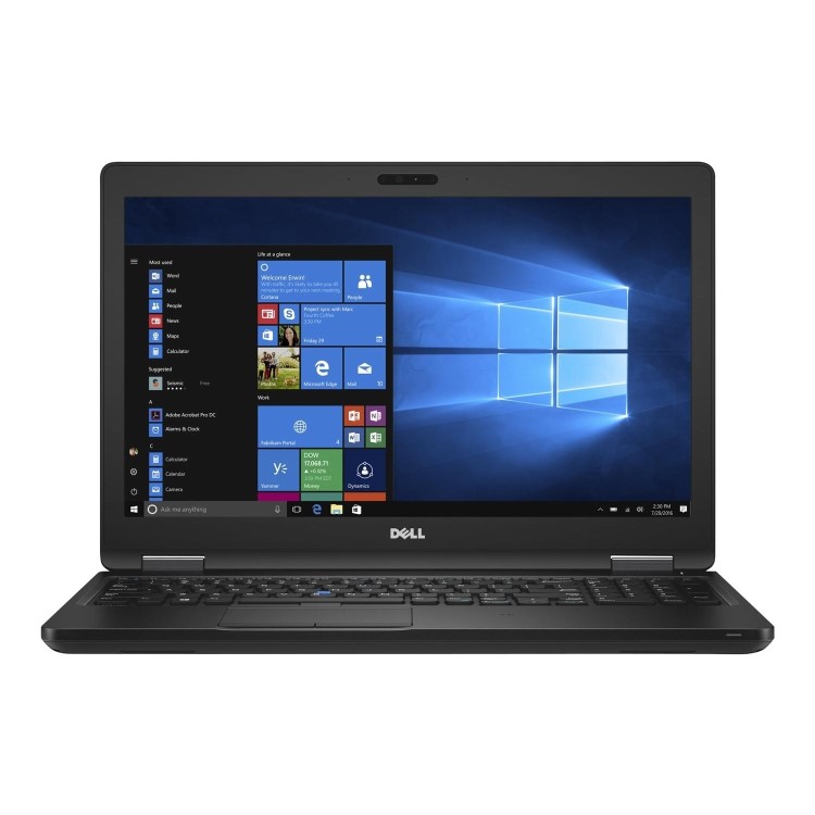 Refurbished Dell Latitude 5580 Core i7 6th gen 16GB 256GB 15.6 Inch Windows 10 Professional Laptop