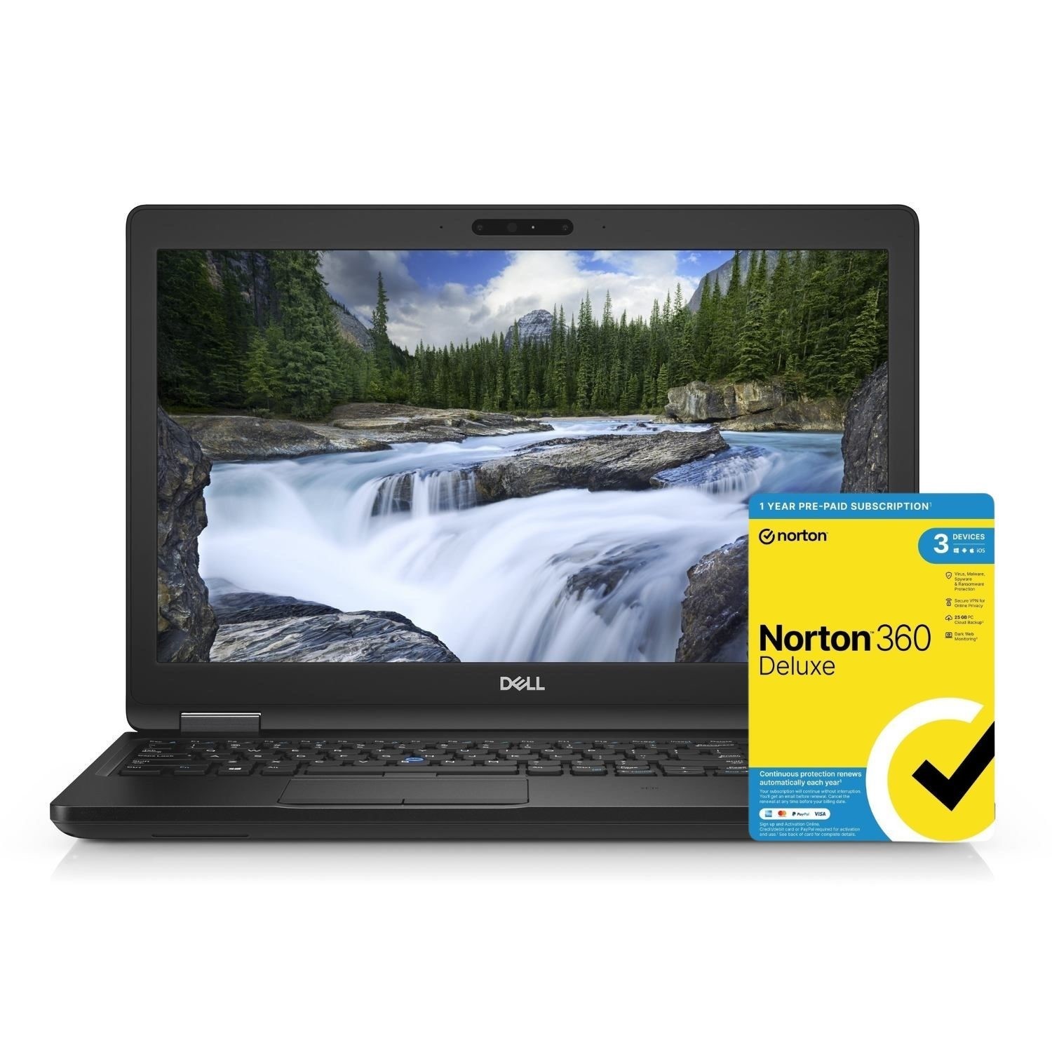 Refurbished Dell Latitude 5590 Intel Core i7 8th gen 16GB RAM 256GB SSD 15.6 Inch Windows 11 Pro Laptop