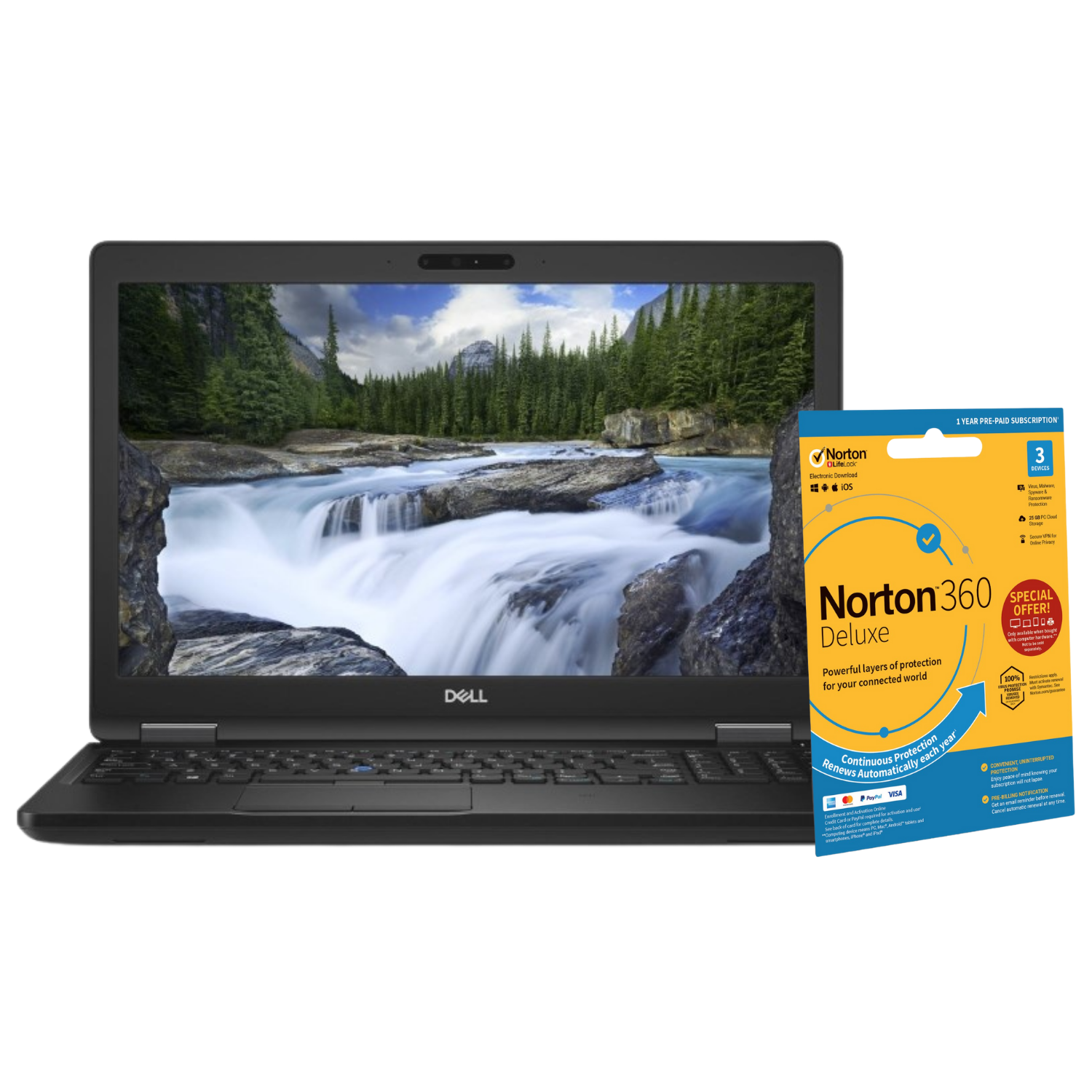 Refurbished Latitude 5590 Intel Core i7 8th gen RAM 256GB SSD 15.6 Inch Windows 11 Pro Laptop