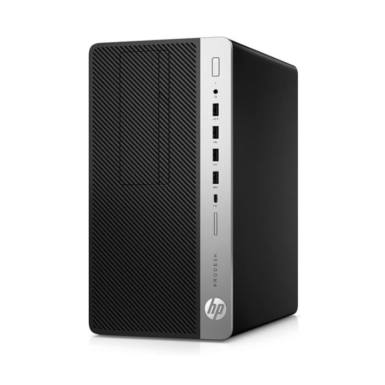 Refurbished HP ProDesk 600 G4 Microtower Core i5 8th gen 16GB 512GB AMD Radeon RX550 4GB Windows 11 Professional Desktop
