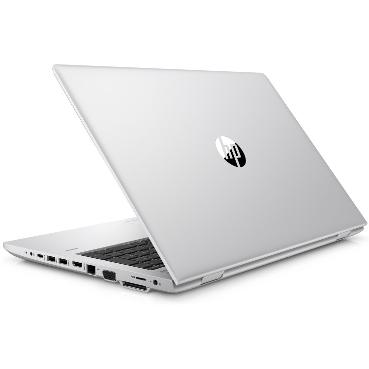 Refurbished HP ProBook 650 G4 15.6 Inch Windows 10 Professional Laptop with Laptop Backpack and Genius NX-7000 Wireless Mouse Black