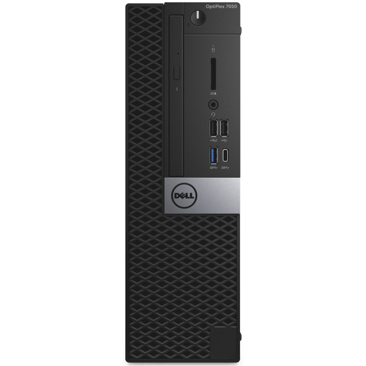 Refurbished Dell OptiPlex 7050 Core i5 7th gen 16GB 256GB SSD Windows 10 Professional SFF Desktop