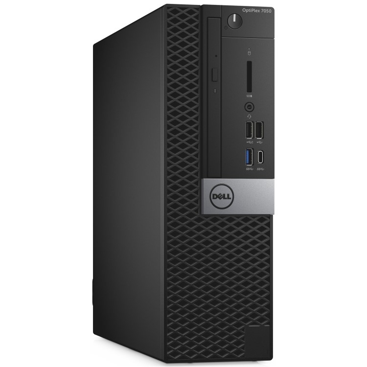Refurbished Dell OptiPlex 7050 Core i5 7th gen 16GB 256GB SSD Windows 10 Professional SFF Desktop