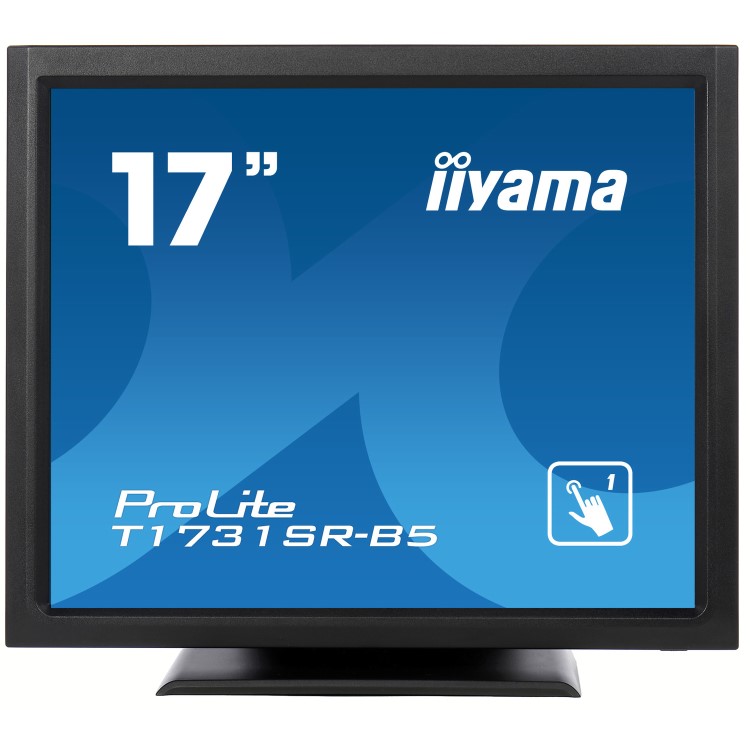 Iiyama ProLite T1731SR-B5 17" Black HDMI Touchscreen Monitor