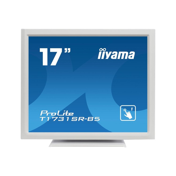 Iiyama ProLite T1731SR-W5 17" White HDMI Touchscreen Monitor