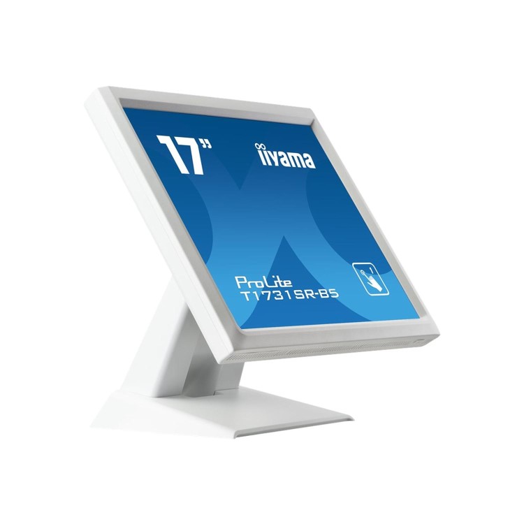 Iiyama ProLite T1731SR-W5 17" White HDMI Touchscreen Monitor