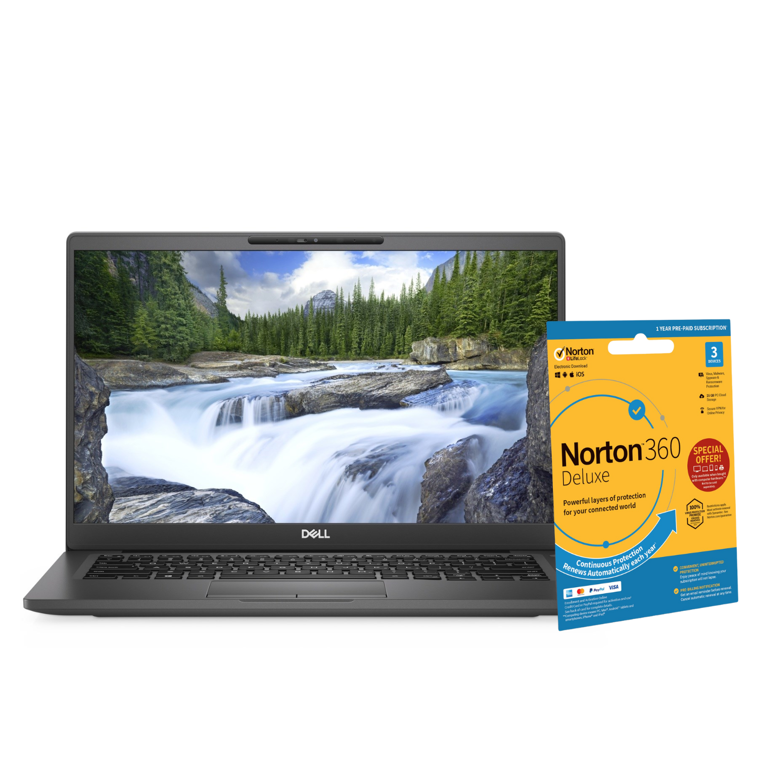 Refurbished Latitude 7400 Core i7 8th gen RAM 256GB SSD 14 Inch Windows 11 Pro Laptop