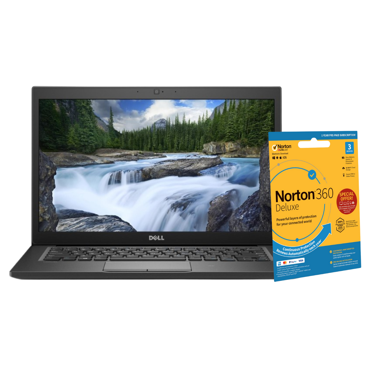 Refurbished Latitude 7490 Intel Core i5 8th gen RAM 256GB SSD 14 Inch Windows 11 Pro Laptop