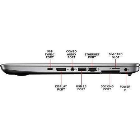 Refurbished HP EliteBook 840 G3 Ultrabook Intel Core i5 6th gen 16GB RAM 256GB SSD 14 Inch Windows 10 Pro Laptop