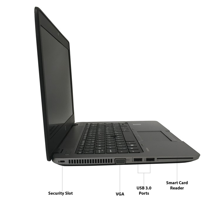 Refurbished HP EliteBook 840 G3 Core i7 6th gen 8GB 256GB 14 Inch Windows 10 Professional Laptop