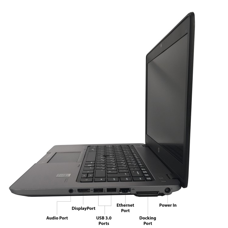 Refurbished HP EliteBook 840 G3 Core i7 6th gen 8GB 256GB 14 Inch Windows 10 Professional Laptop