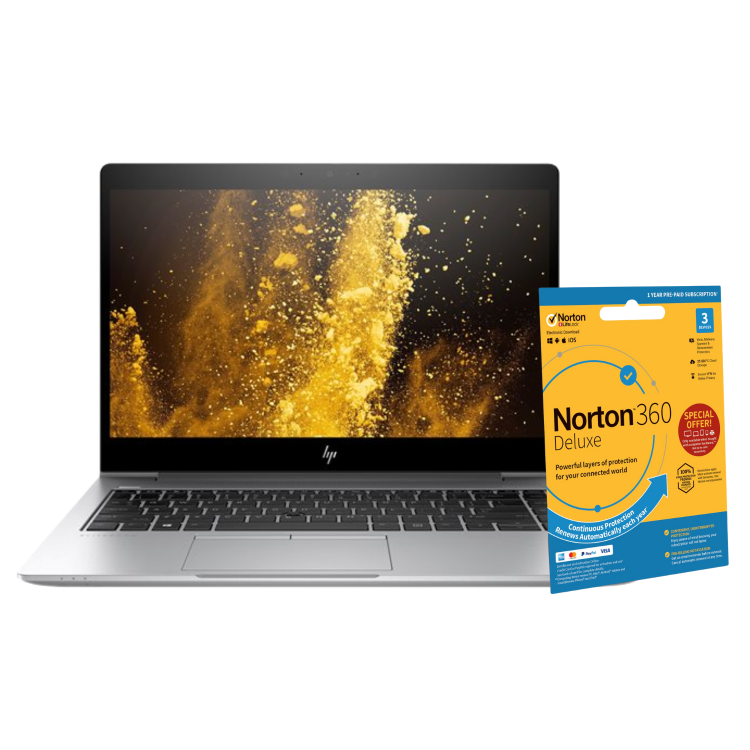 Refurbished HP EliteBook 840 G6 Ultrabook Intel Core i7 8th gen 16GB RAM 256GB SSD 14 Inch Windows 11 Pro Laptop