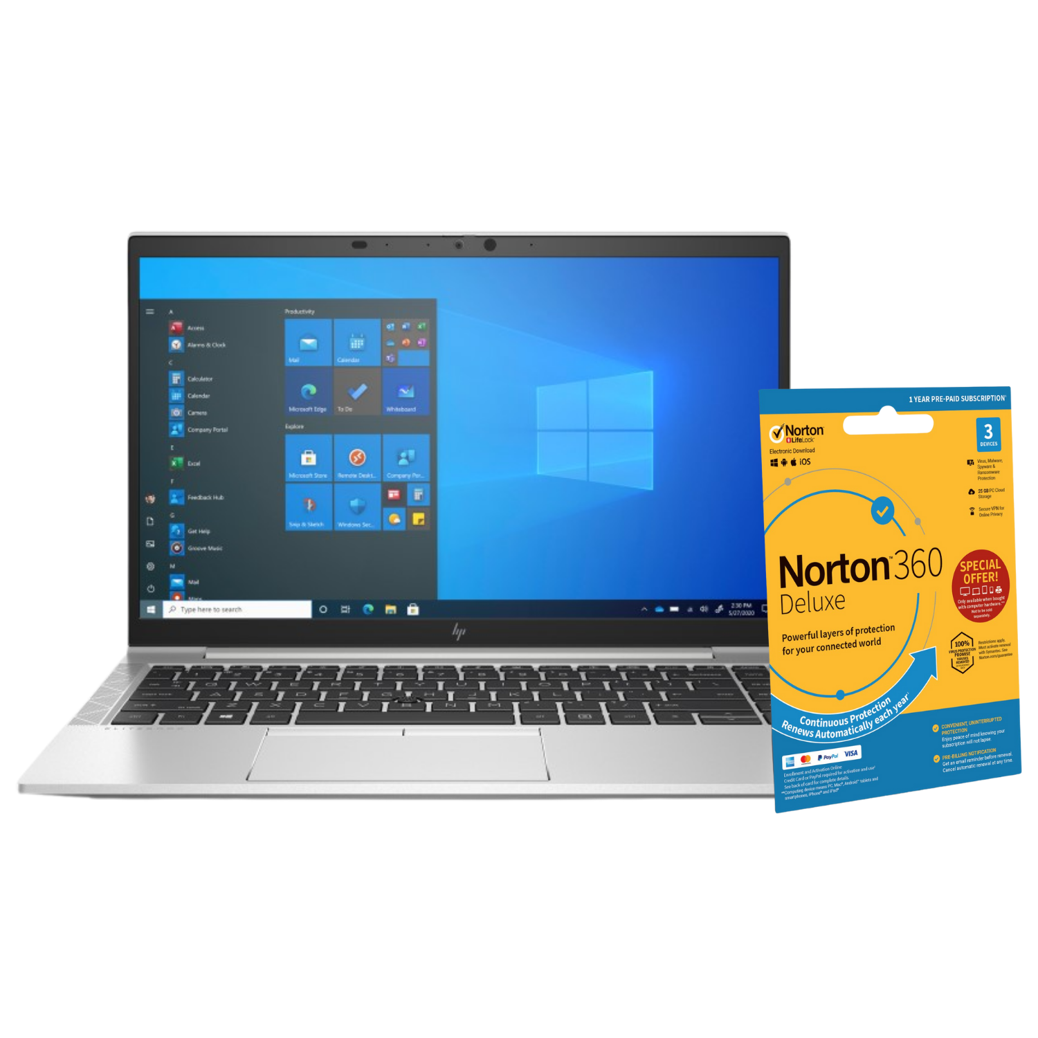 Refurbished HP EliteBook 840 G8 Intel Core i5 11th gen RAM 256GB SSD 14 Inch Windows 11 Pro Laptop