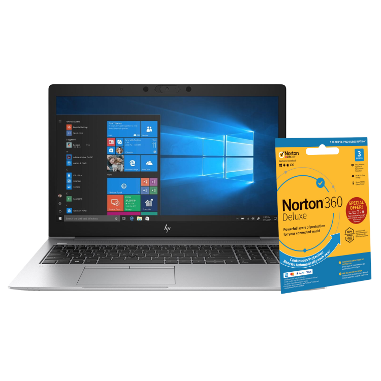 Refurbished HP EliteBook 850 G6 Intel Core i5 8th gen 16GB RAM 256GB SSD 15.6 Inch Windows 11 Pro Laptop