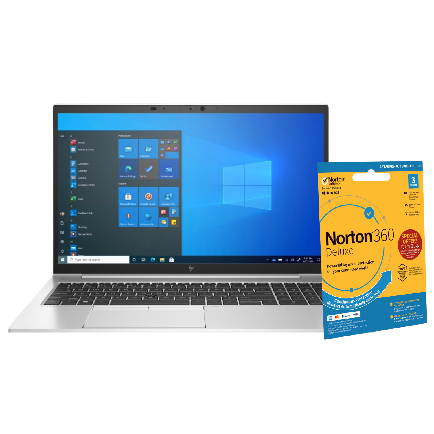 Refurbished HP 850 G8 Intel Core i5 11th gen RAM 256GB SSD 15.6 Inch Windows 11 Pro Laptop