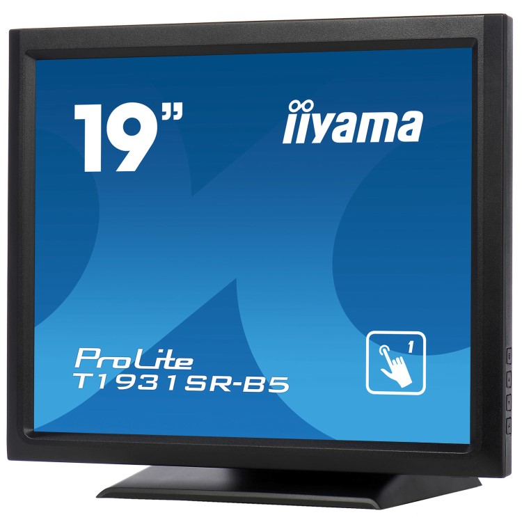 Iiyama ProLite T1931SR-B5 19" Black HDMI Touchsceen Monitor