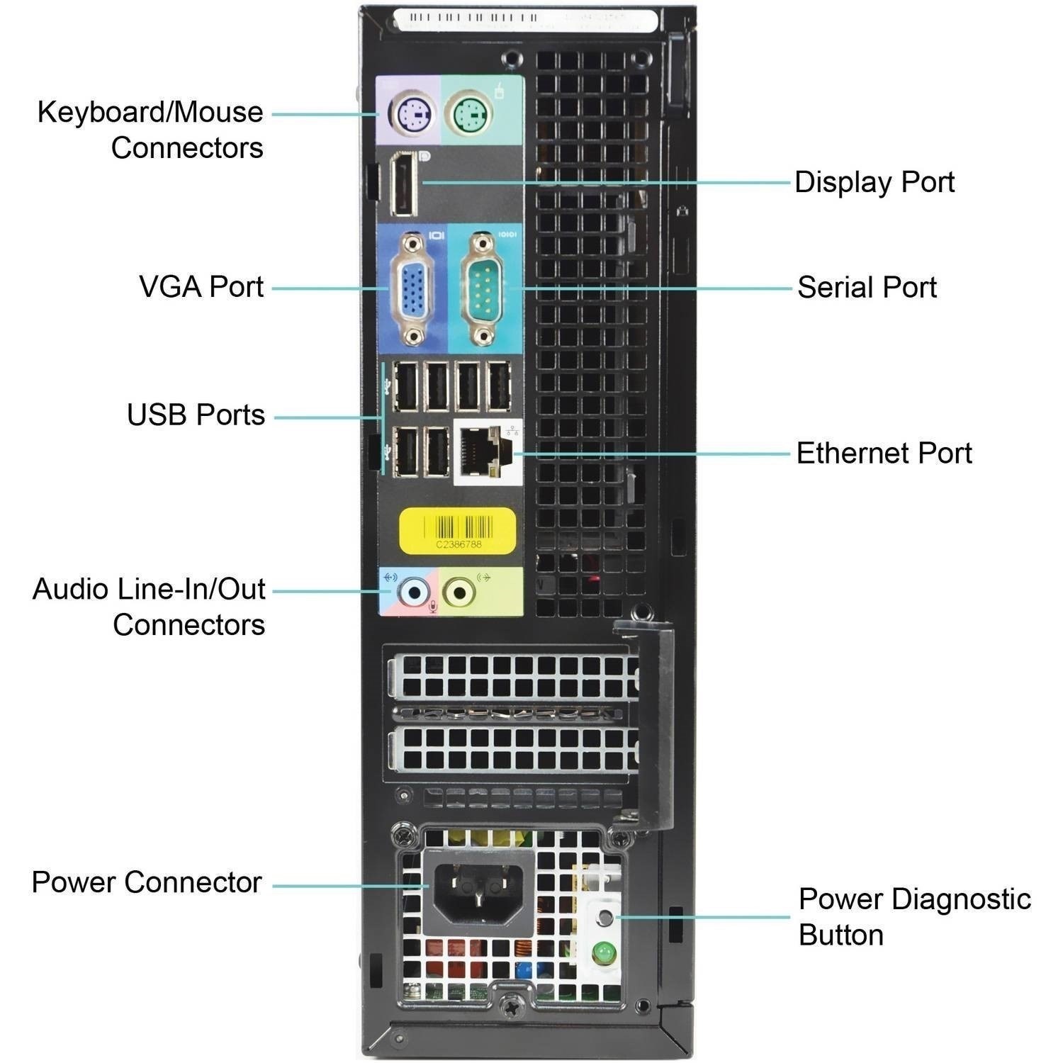 Refurbished Dell OptiPlex 7010 Core i7-3770 8GB 256GB Windows 10