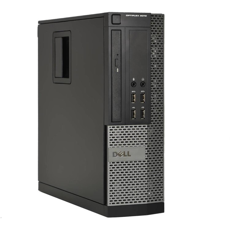Refurbished Dell Optiplex 9010 Core i7-3770 8GB 256GB DVD Windows 10 Professional SFF Desktop