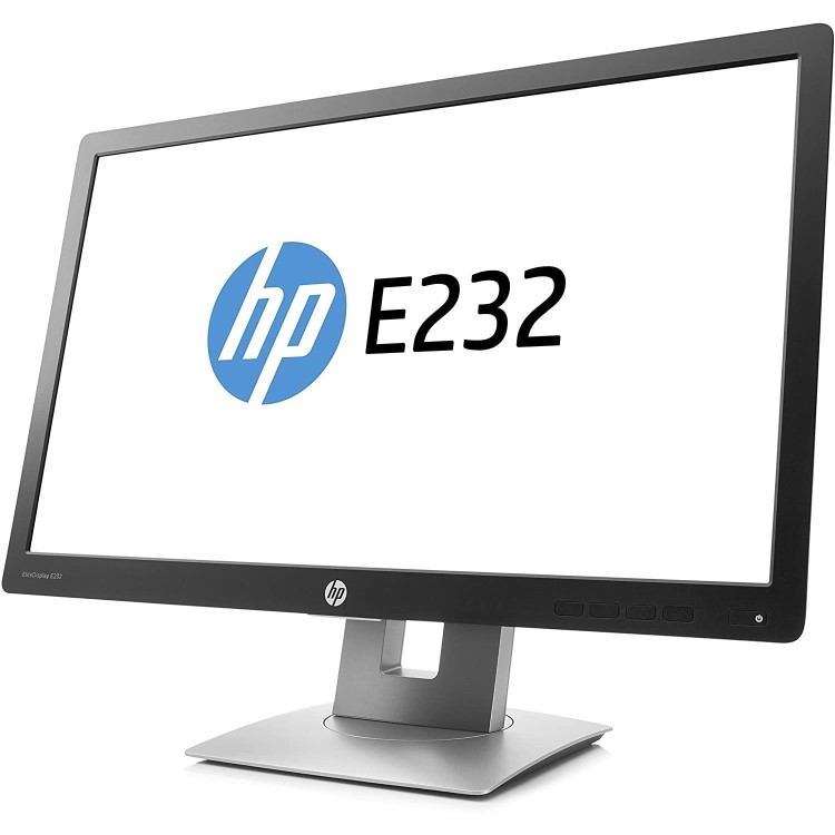 Refurbished HP EliteDisplay E232 23" FHD IPS Monitor 