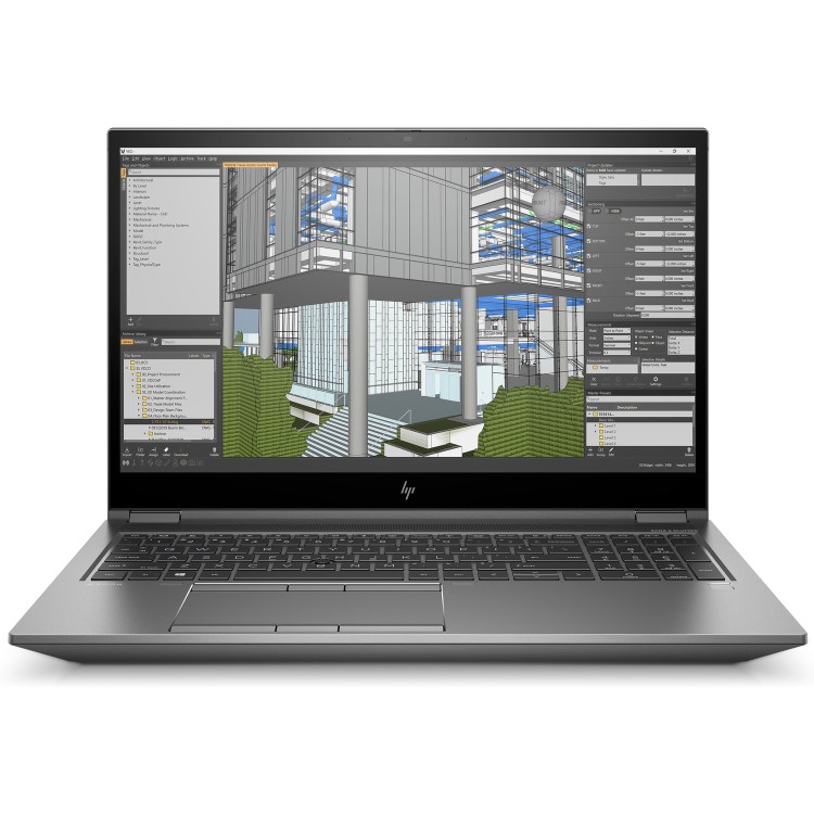 Refurbished HP ZBook Fury 15 G7 Core i7 10th gen 32GB RAM 1TB SSD Quadro T2000 15.6 Inch Windows 11 Pro Laptop