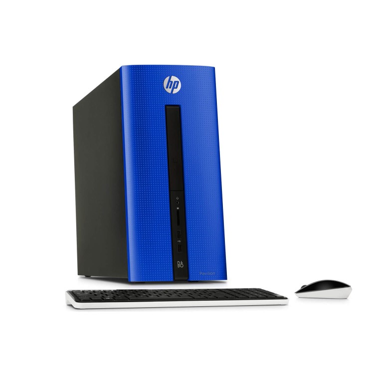 Hewlett Packard HP Pavilion 550-231na Core i3-6100 8GB 1TB Windows 10 Blue Desktop