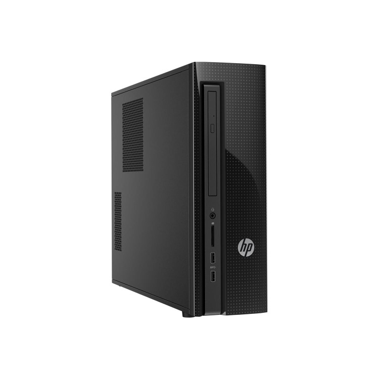 GRADE A1 - HP Slimline 411-a005na Intel Celeron N3050 8GB 2TB DVD-SM Windows 10 Desktop 